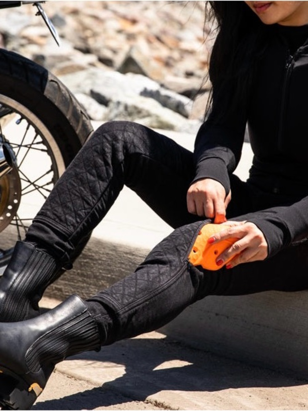 ATWYLD Women’s Kevlar Moto Jeans - 26